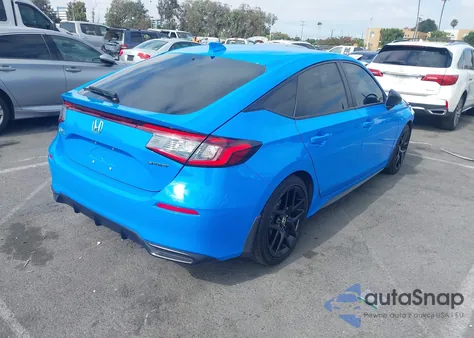 2024 Honda Civic Sport z USA, uszkodzony, nr VIN 19XFL2H83RE008914